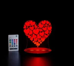 Veilleuse Dream Lights Cœurs – Tulio