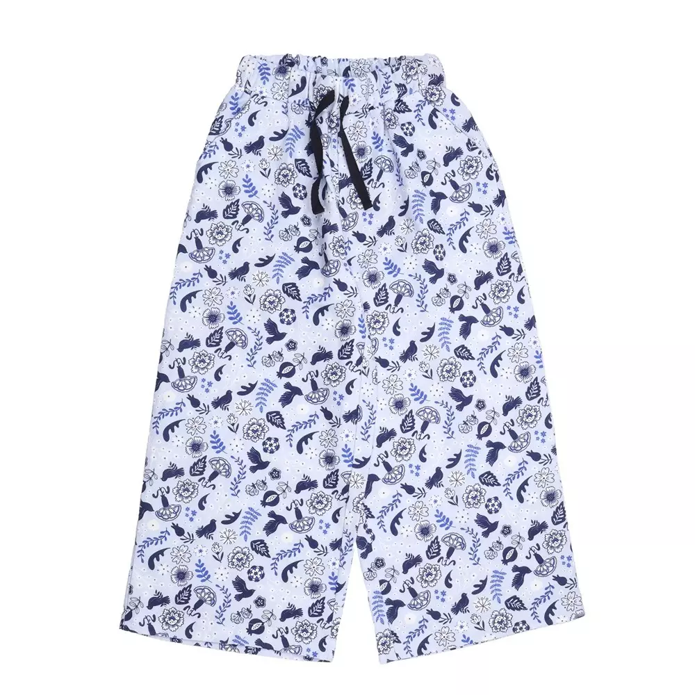 Pantalon Blue Birds and Flowers