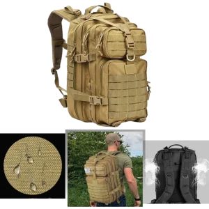 Sac à dos de camping résistant de 50L