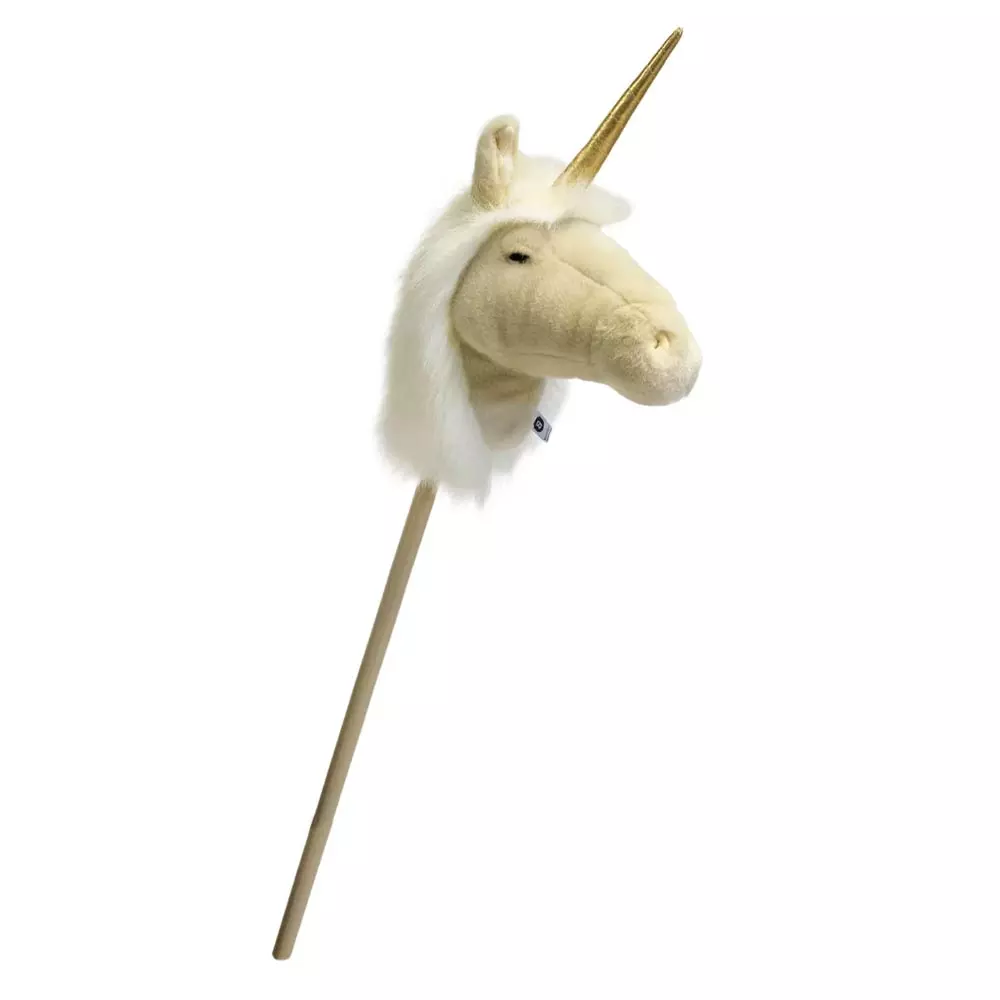 Animal bâton Licorne beige – Image 2