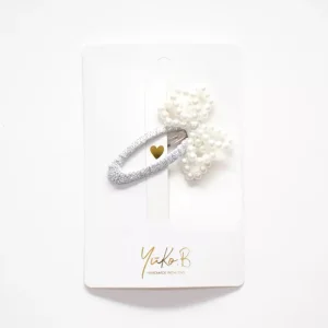 Barrette Milena argent