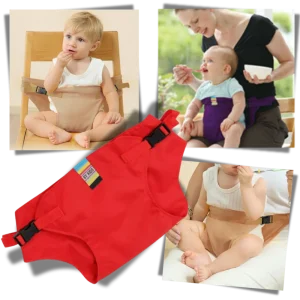 Harnais réglable pour chaise haute