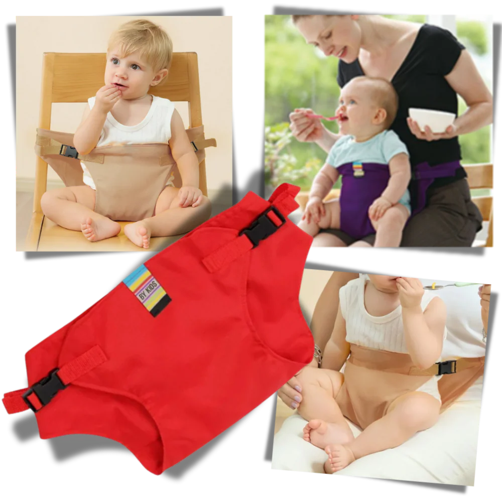 Harnais réglable pour chaise haute