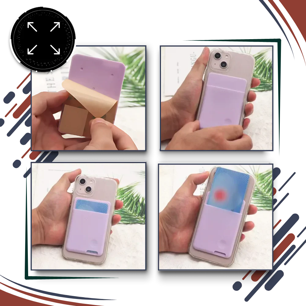 Porte-cartes adhésif pour téléphone – Image 8