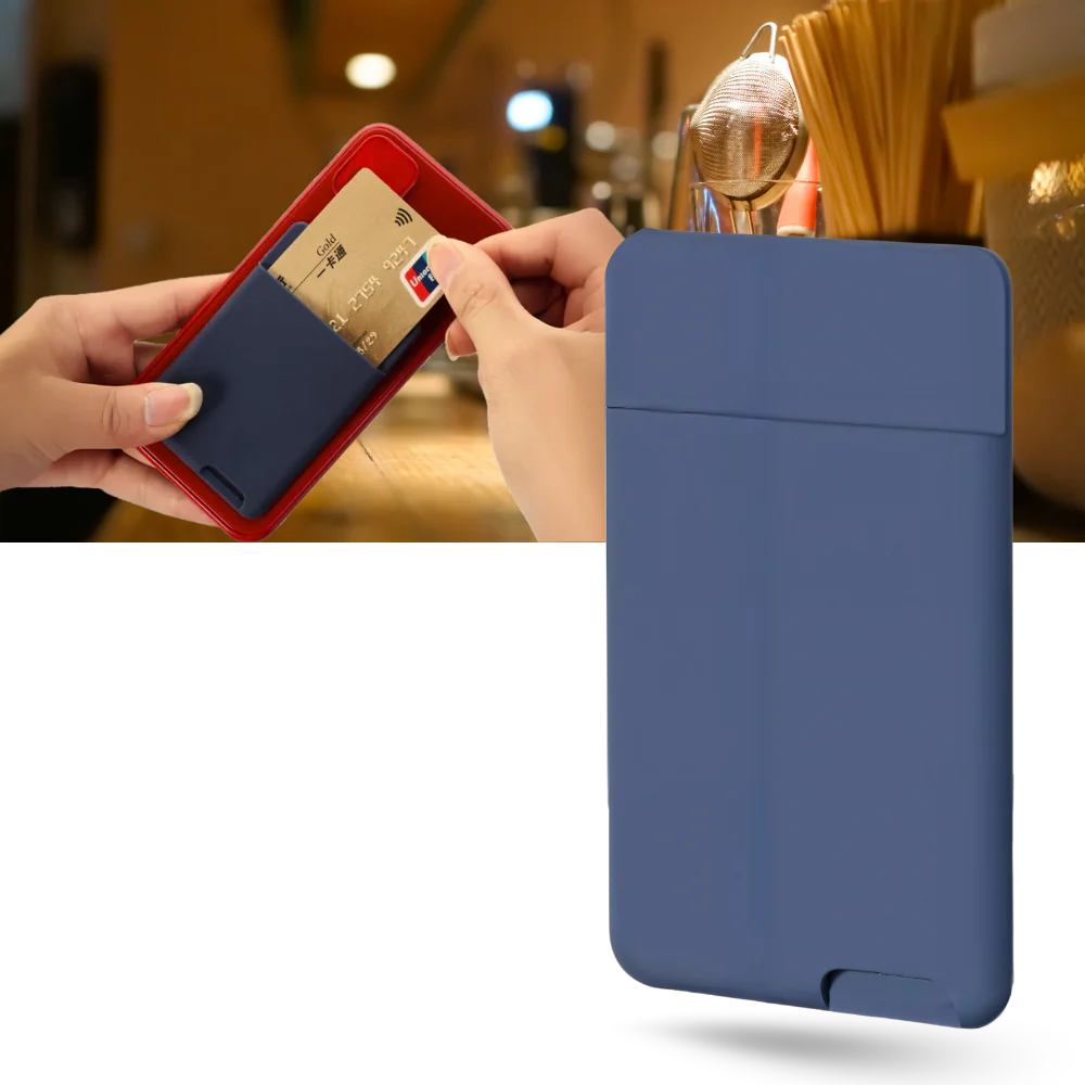 Porte-cartes adhésif pour téléphone