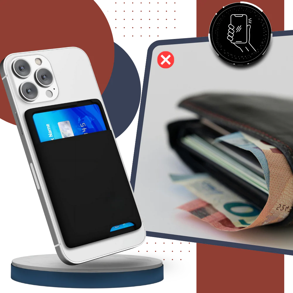Porte-cartes adhésif pour téléphone – Image 4