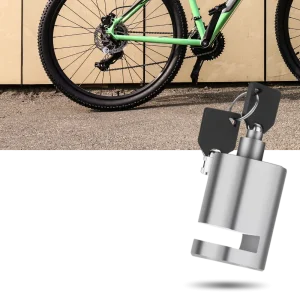 Antivol bloque disque en aluminium pour vélo