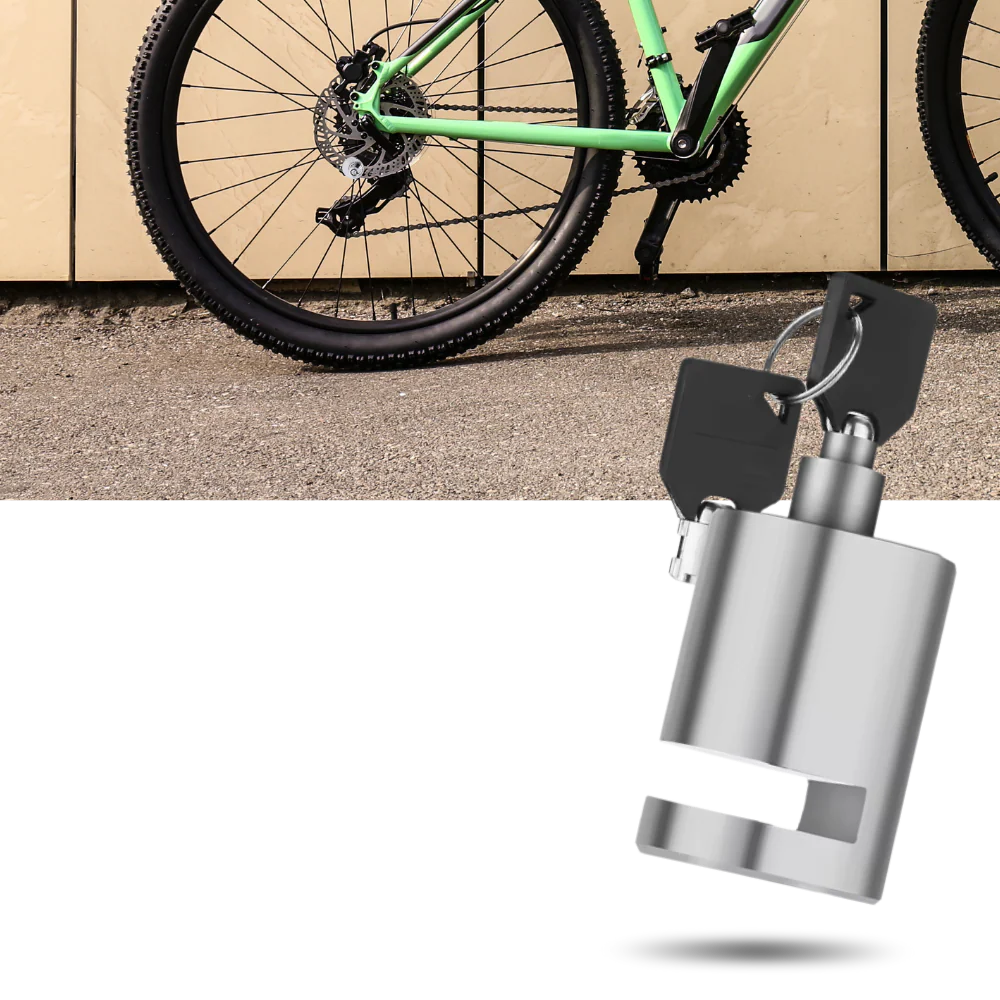 Antivol bloque disque en aluminium pour vélo – Image 2
