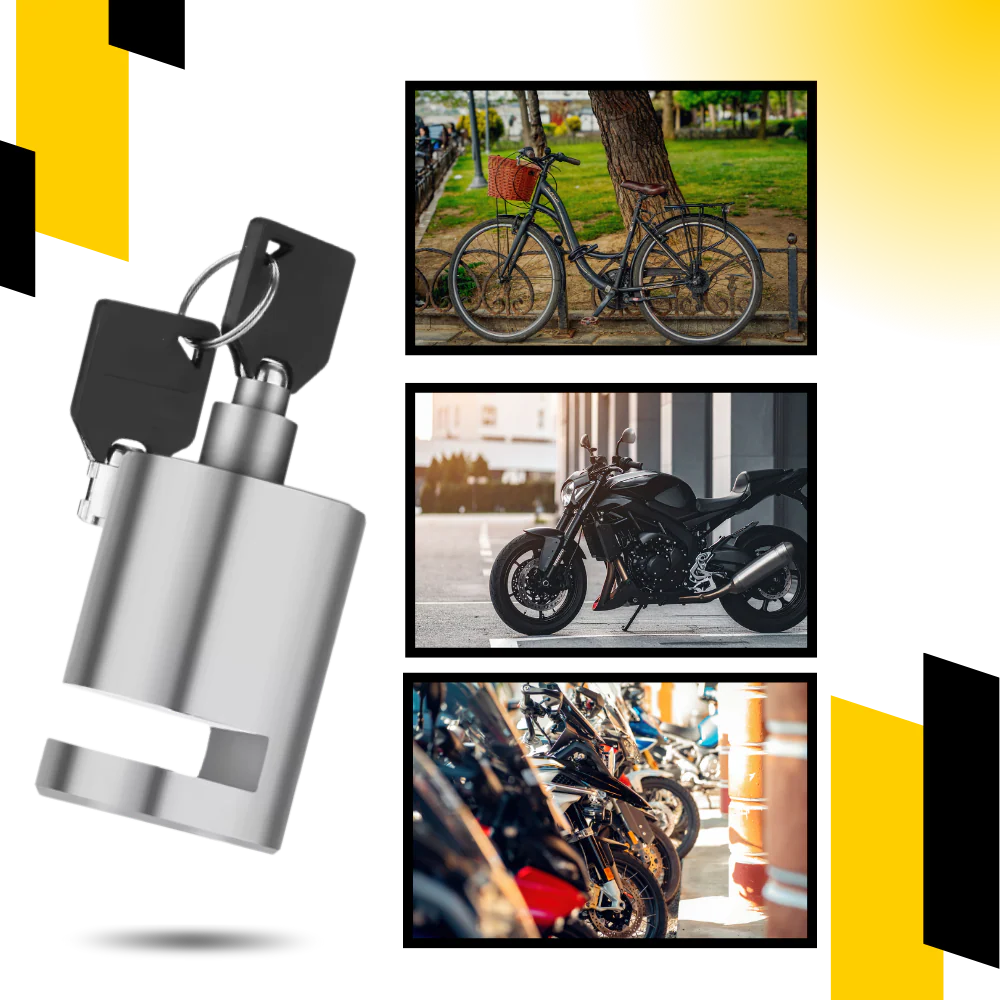 Antivol bloque disque en aluminium pour vélo – Image 8