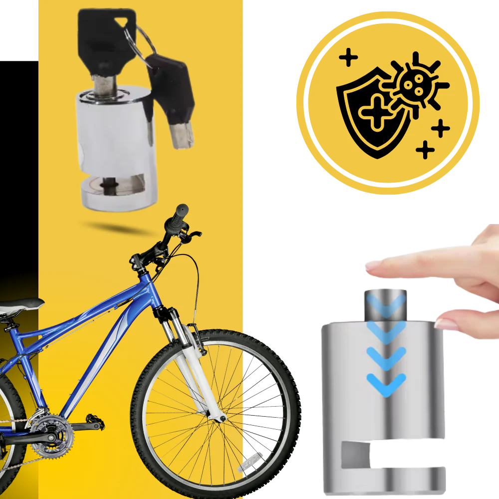 Antivol bloque disque en aluminium pour vélo – Image 6