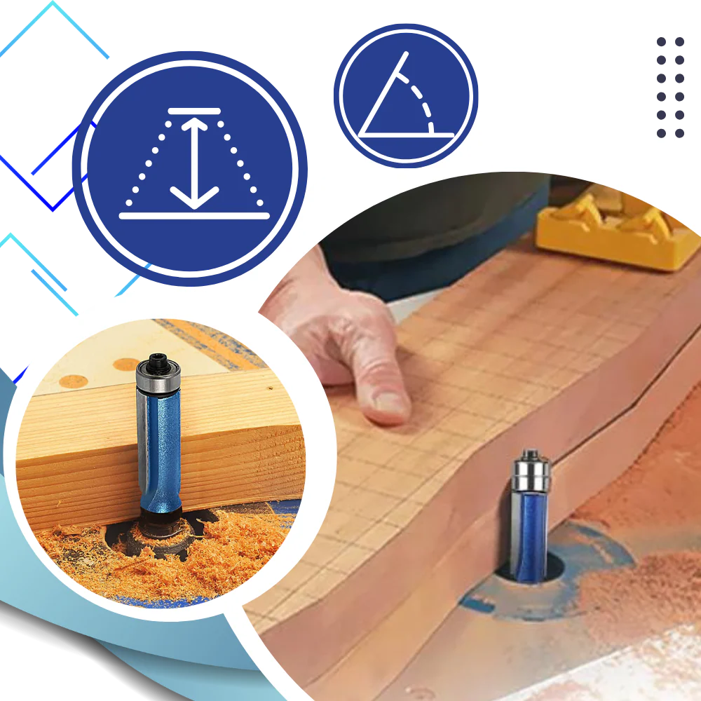 Fraises à roulement anti-rebond pour le bois – Image 6