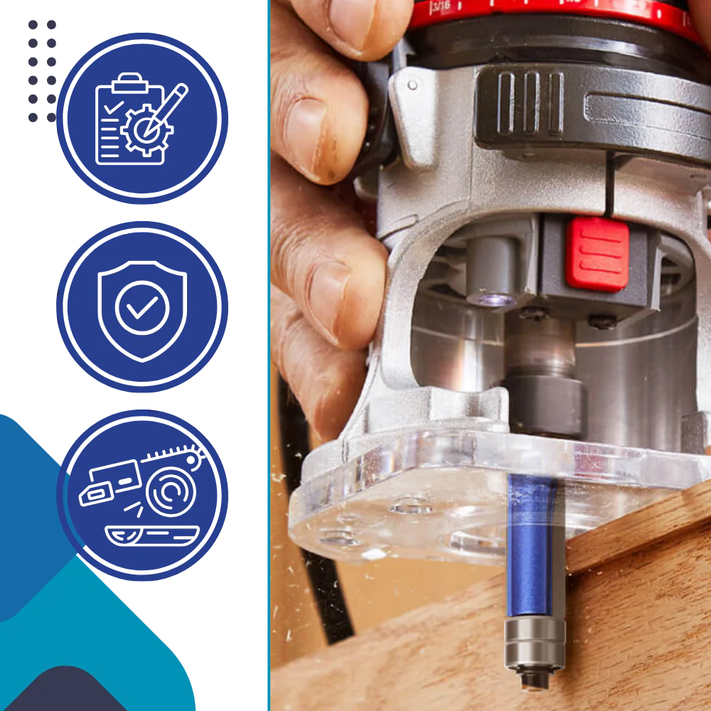 Fraises à roulement anti-rebond pour le bois – Image 5