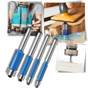 Fraises à roulement anti-rebond pour le bois