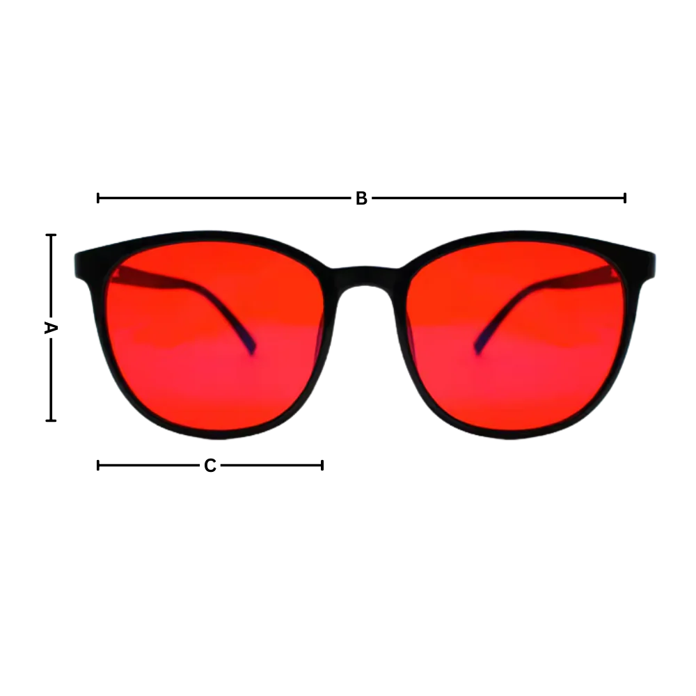 Lunettes rouges anti-fatigue à filtre bleu – Image 9
