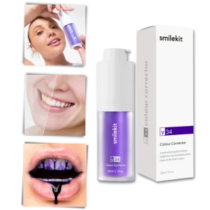 Dentifrice violet éclaircissant