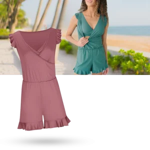 Robe de bain avec soutien-gorge intégré