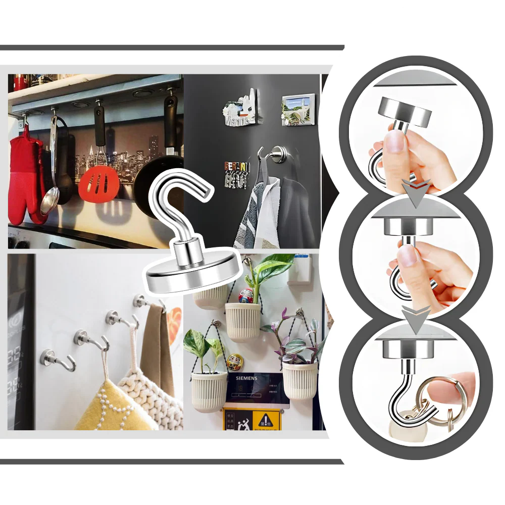 Crochets magnétiques pour cabine de croisière – Image 6