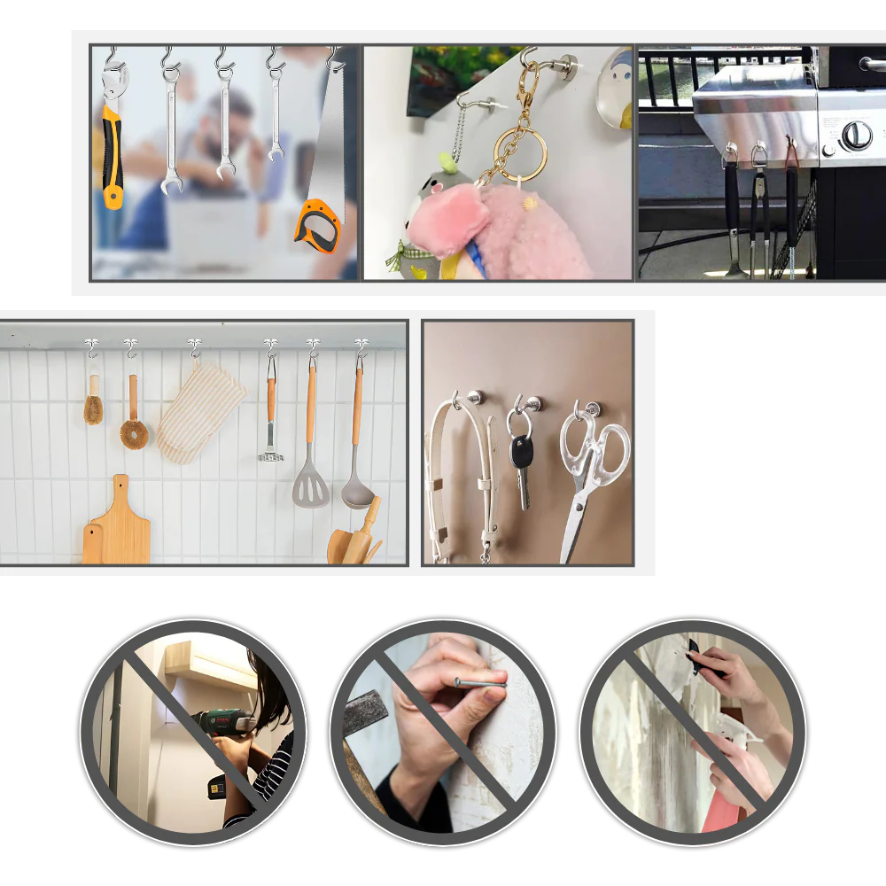 Crochets magnétiques pour cabine de croisière – Image 5