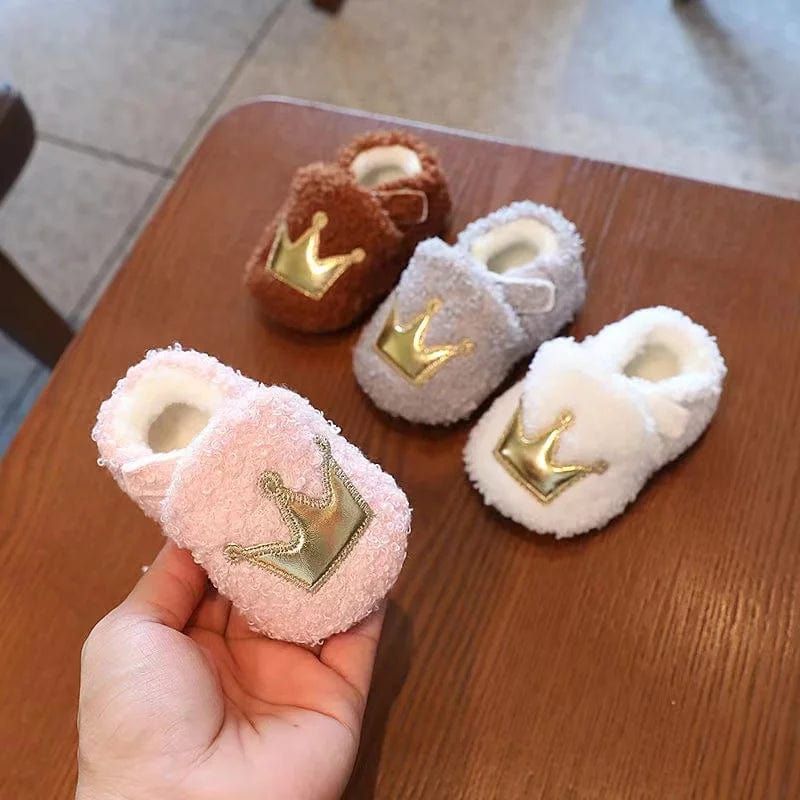Chaussons Bébé Couronne – Image 2