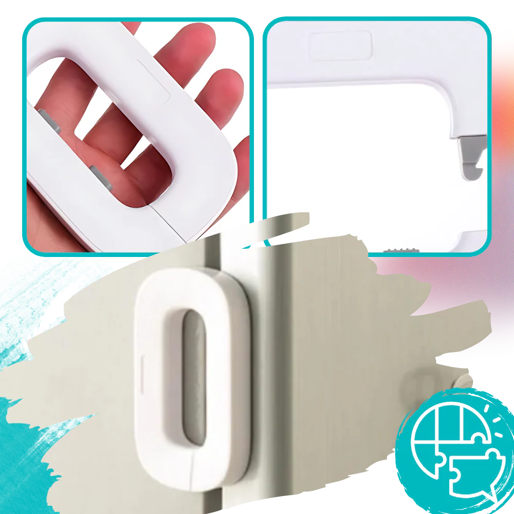 Verrou de sécurité de la porte du réfrigérateur pour enfant – Image 6