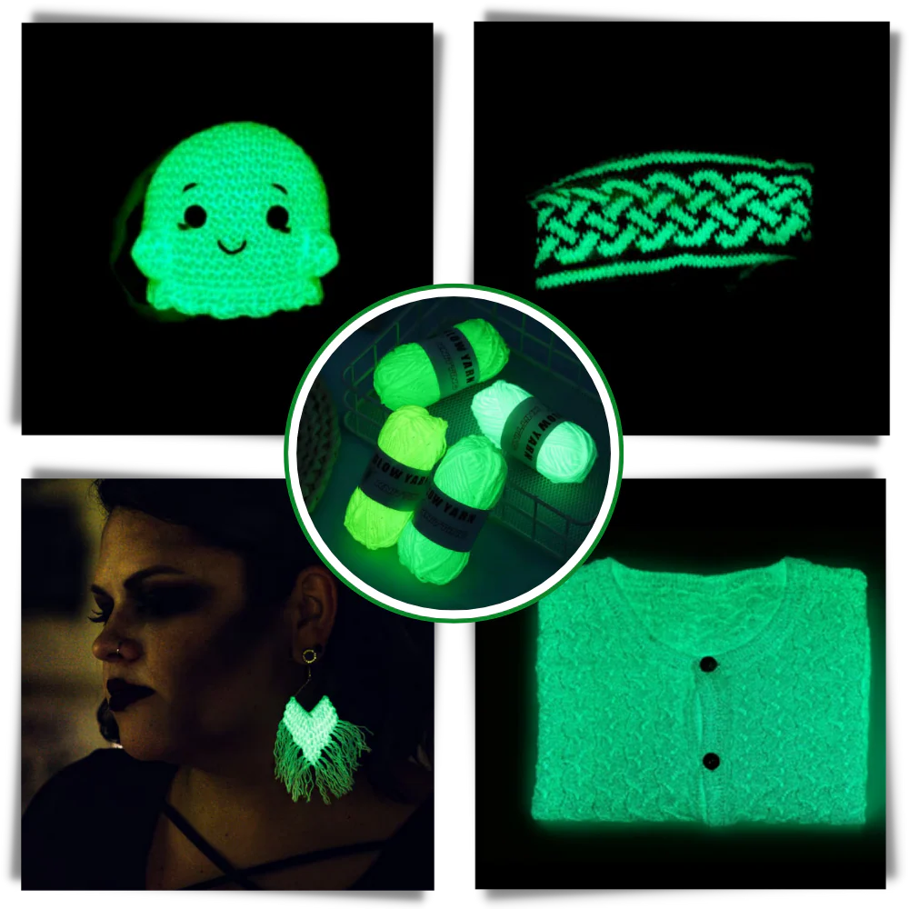 Fil phosphorescent coloré – Image 7