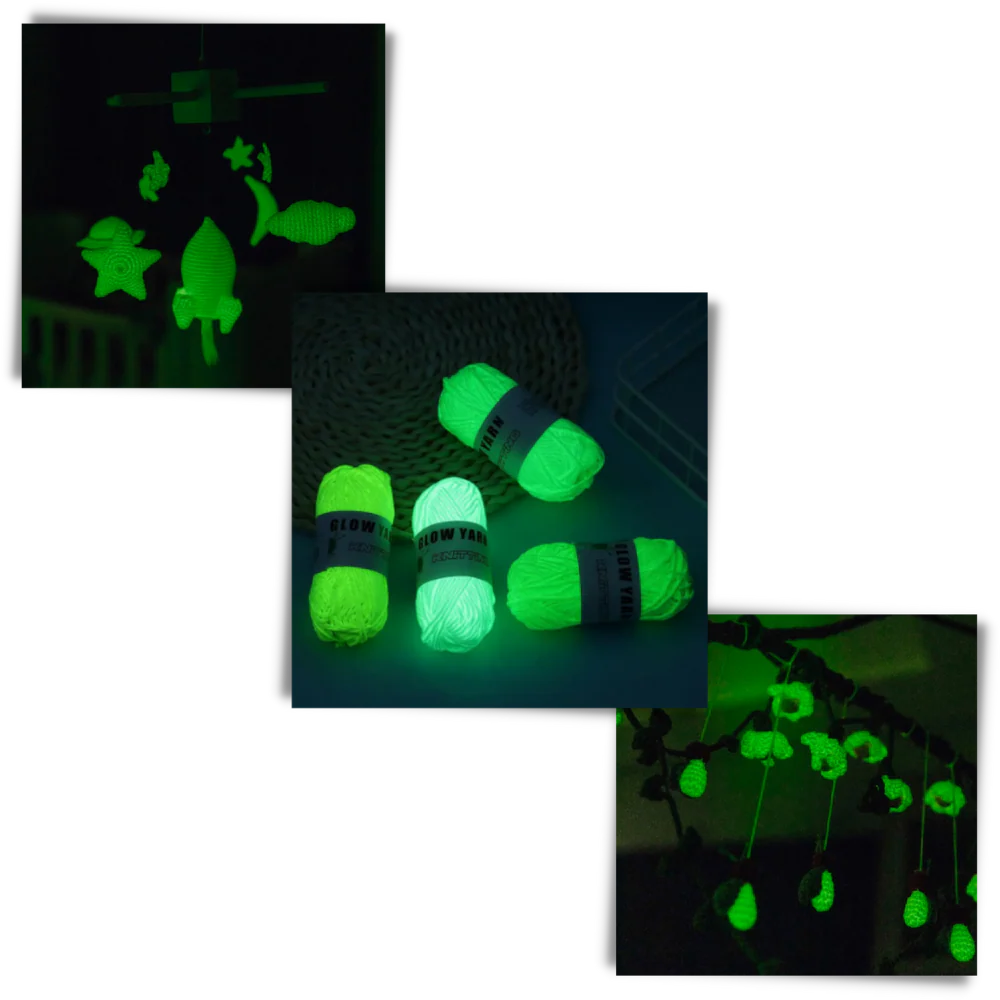 Fil phosphorescent coloré – Image 8