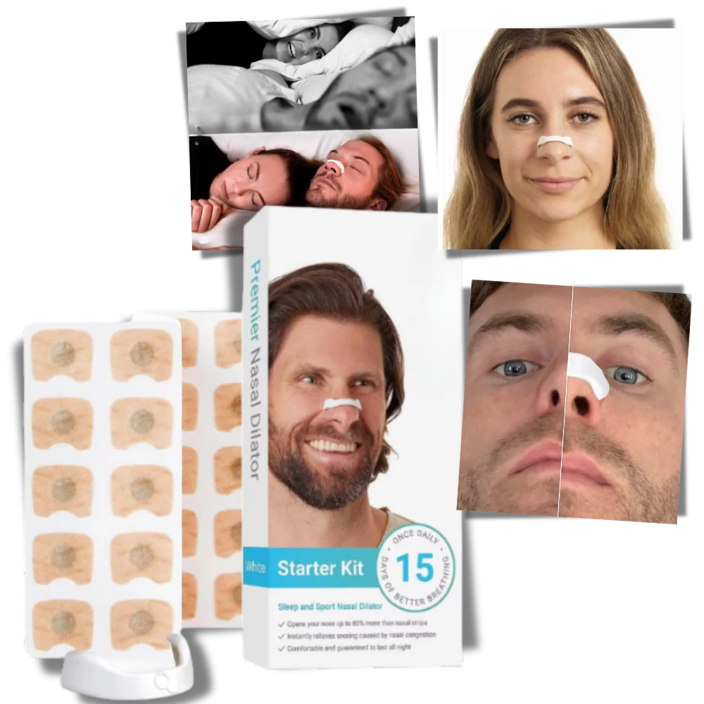 Bandelettes nasales anti-ronflement confortables – Image 2
