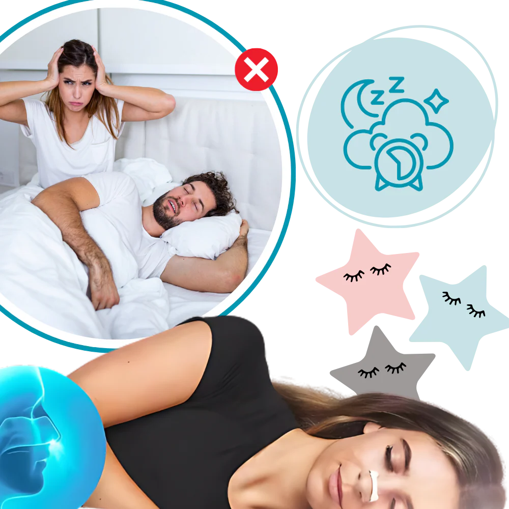 Bandelettes nasales anti-ronflement confortables – Image 5