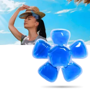 Insert de poche de gel rafraîchissant pour la tête