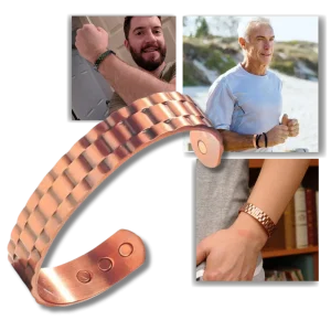 Bracelet de thérapie magnétique en cuivre