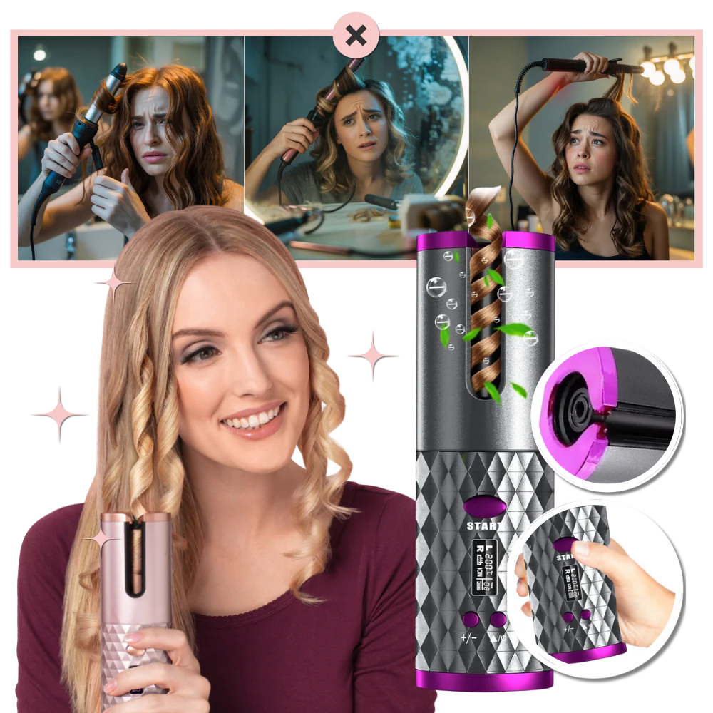 Fer à boucler ionique sans fil – Image 6