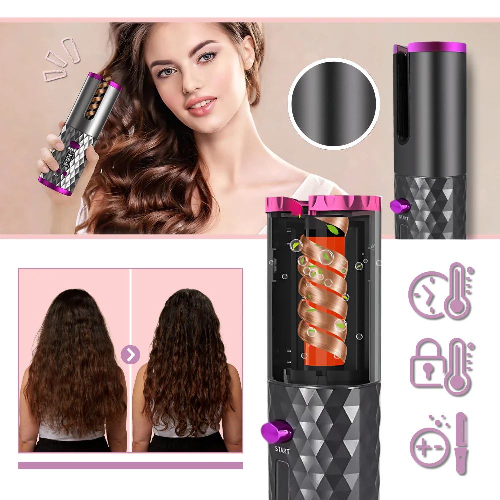 Fer à boucler ionique sans fil – Image 5