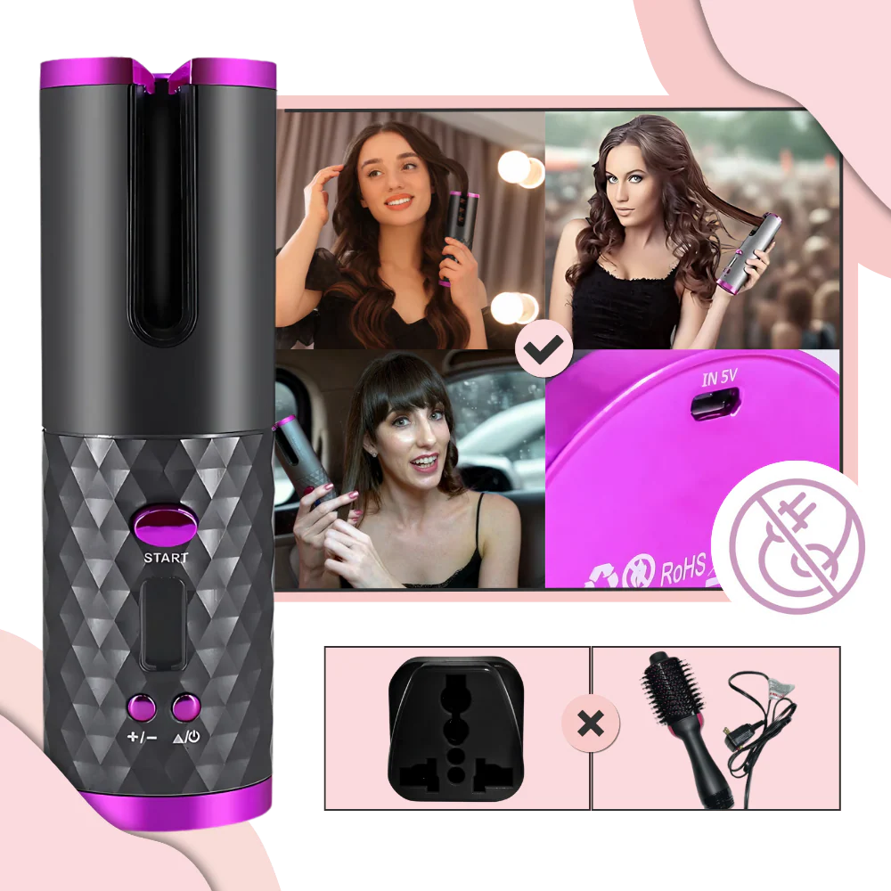 Fer à boucler ionique sans fil – Image 7