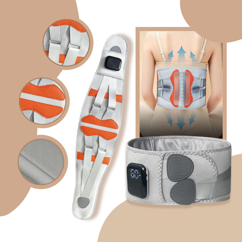 Ceinture massante et chauffante avec corset pour sciatique – Image 7