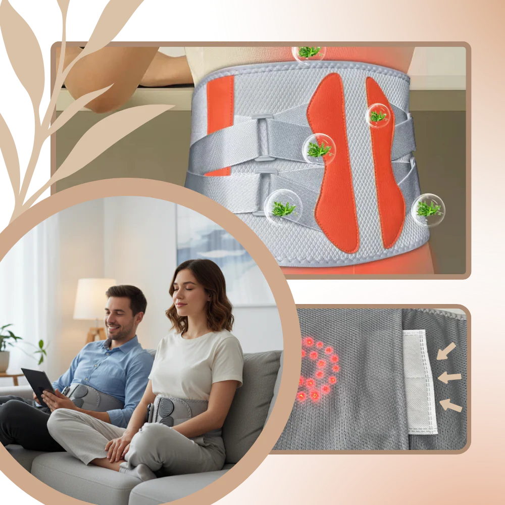 Ceinture massante et chauffante avec corset pour sciatique – Image 8