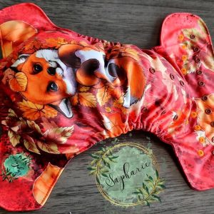 Couche lavable TE1 à poche RENARD – SAPHARIE