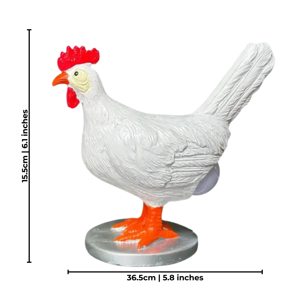 Lampe douce en forme de poule – Image 9