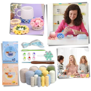 Sous-verres créatifs DIY