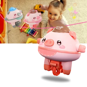 Jouet cochon équilibriste mignon