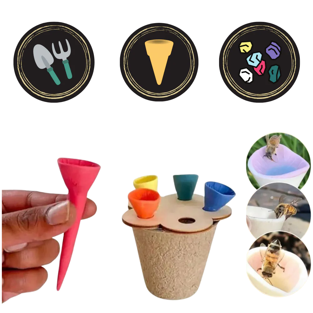 Abreuvoirs pour abeilles discrets et attrayants – Image 9