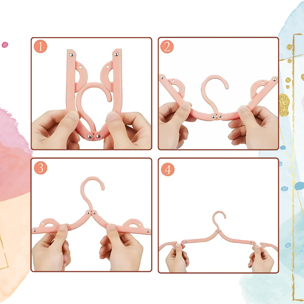 Cintres pliables double taille – Image 7