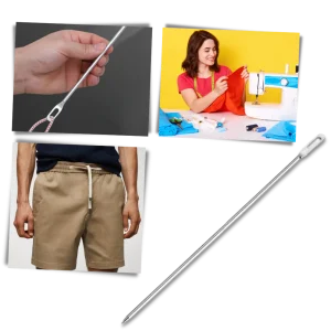 Enfileur facile de cordon de serrage de la ceinture