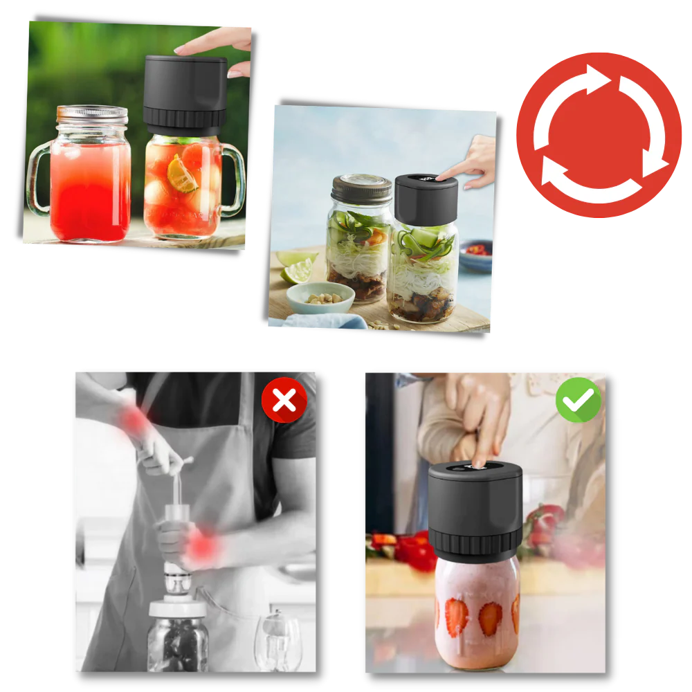 Scelleur sous vide électrique pour bocaux – Image 8