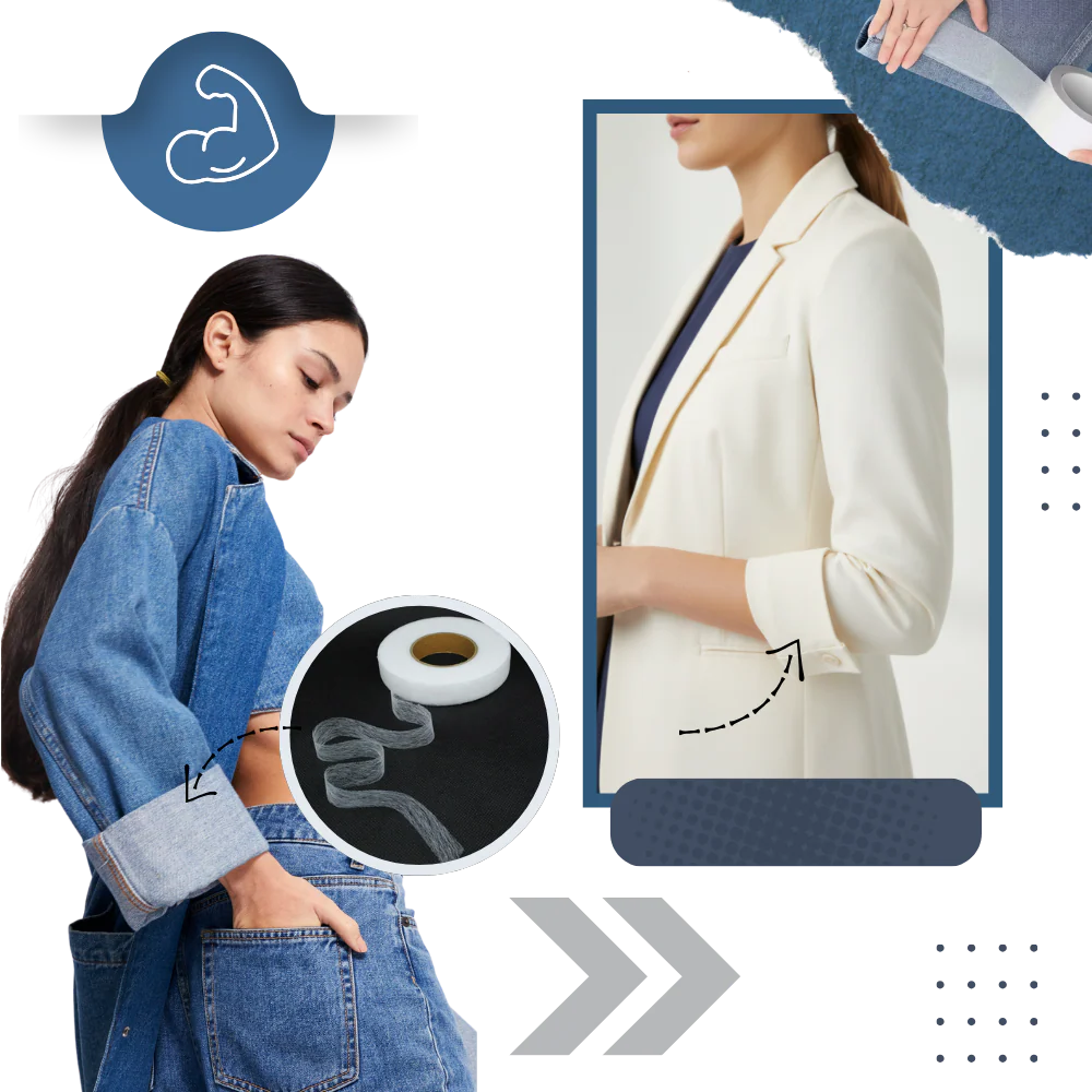 Ruban double face hautement adhésif pour tissus – Image 7