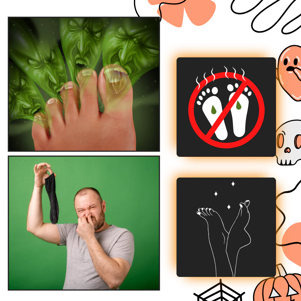 Chaussettes de compression aux motifs festifs d'Halloween – Image 7