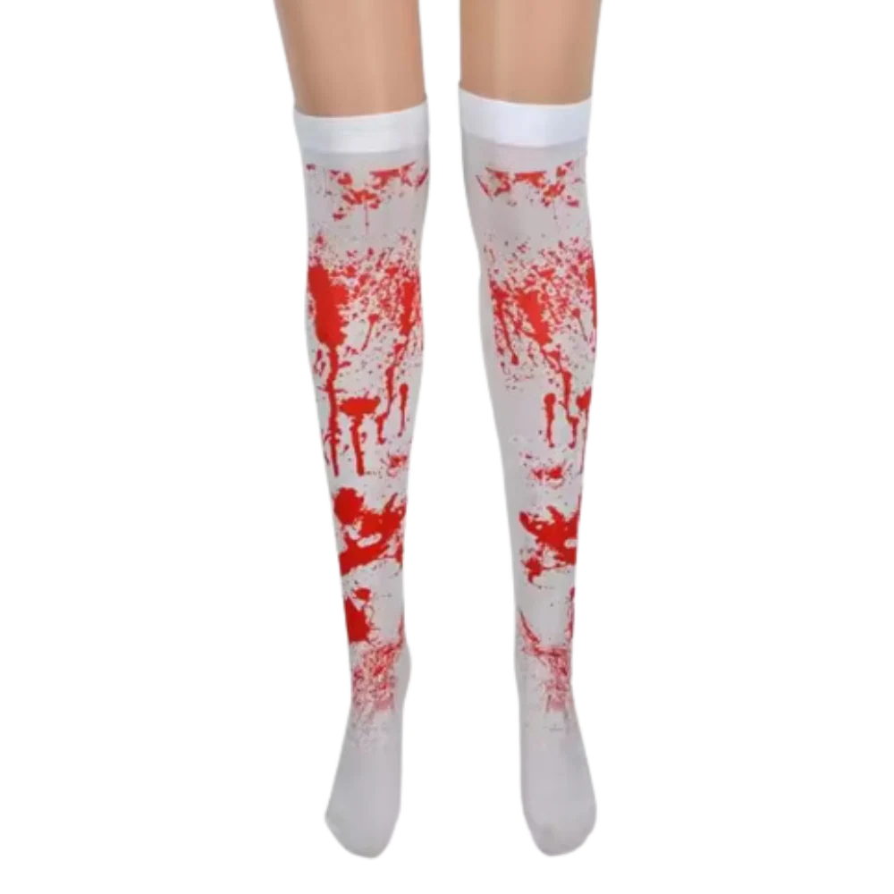 Chaussettes de compression aux motifs festifs d'Halloween – Image 3