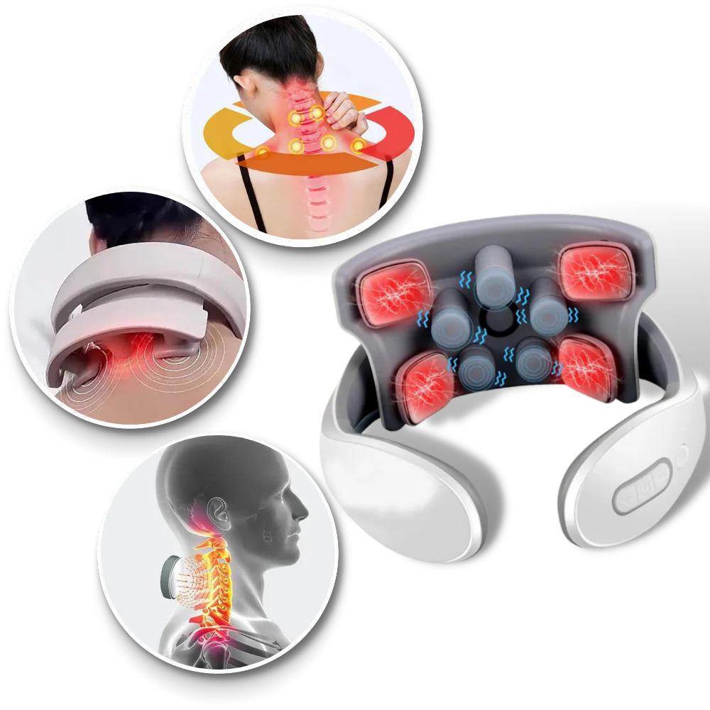 Masseur à quatre têtes pour le cou et les épaules – Image 4