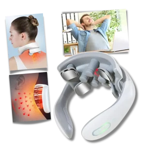 Masseur à quatre têtes pour le cou et les épaules