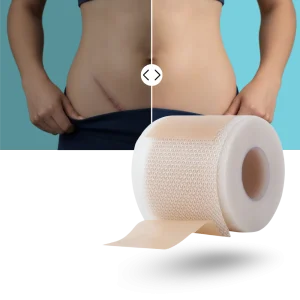 Patch en silicone  à l'acide hyaluronique pour cicatrices