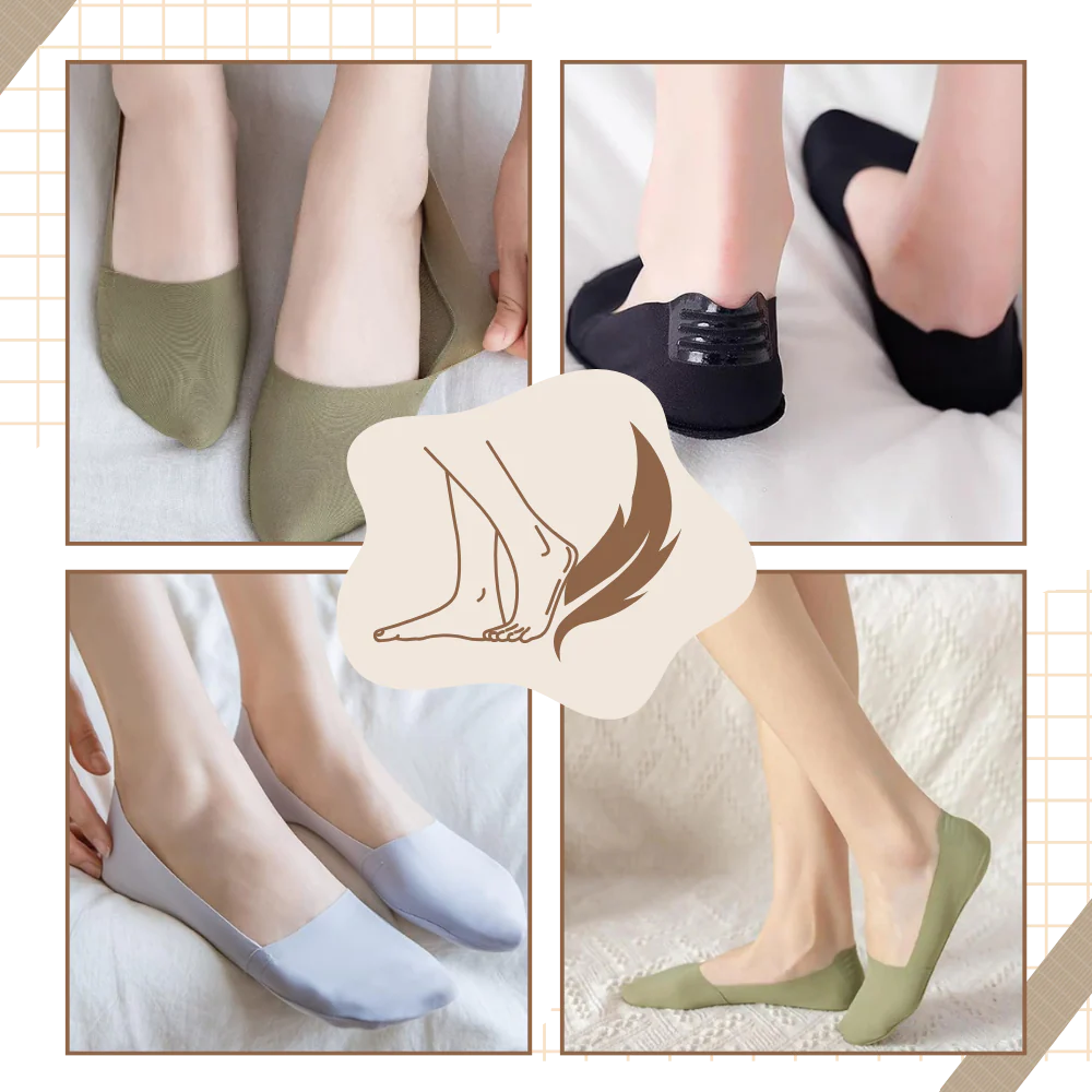 Chaussettes invisibles antidérapantes – Image 7